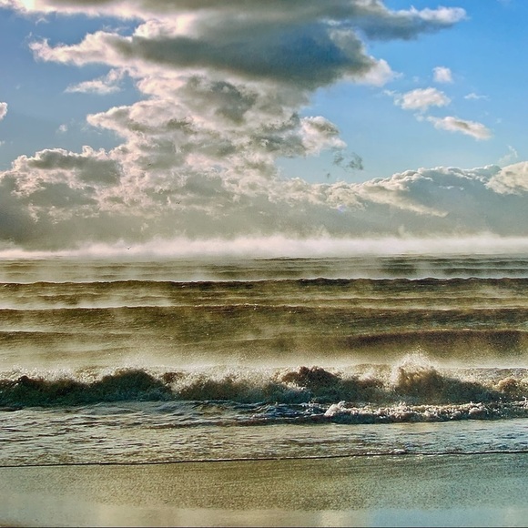 Sea Smoke Outer Banks Hatteras NC Matted Print Jennifer Johnson Photography - Picture 4 of 8